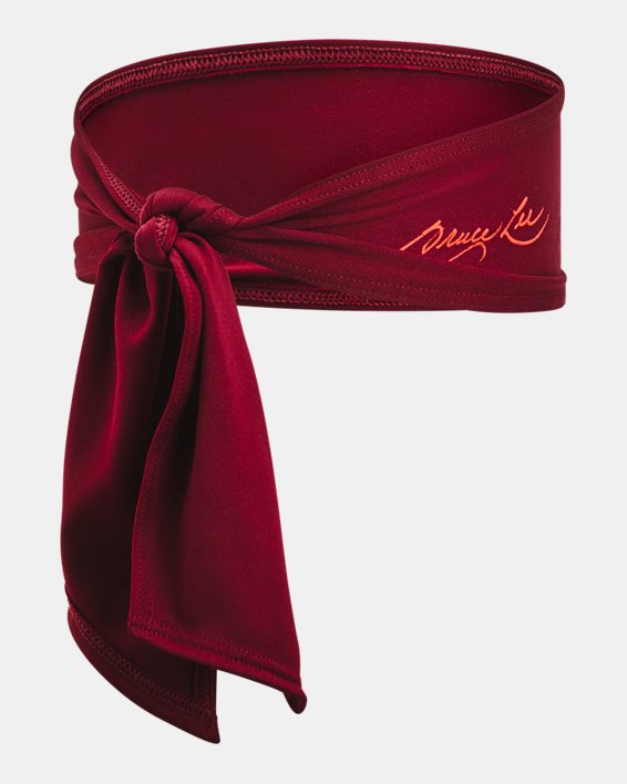 Unisex Curry x Bruce Lee Tie Headband in Red image number 1